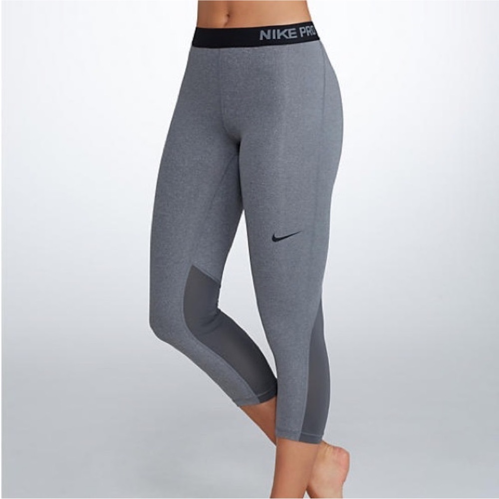 Grey Nike Capris